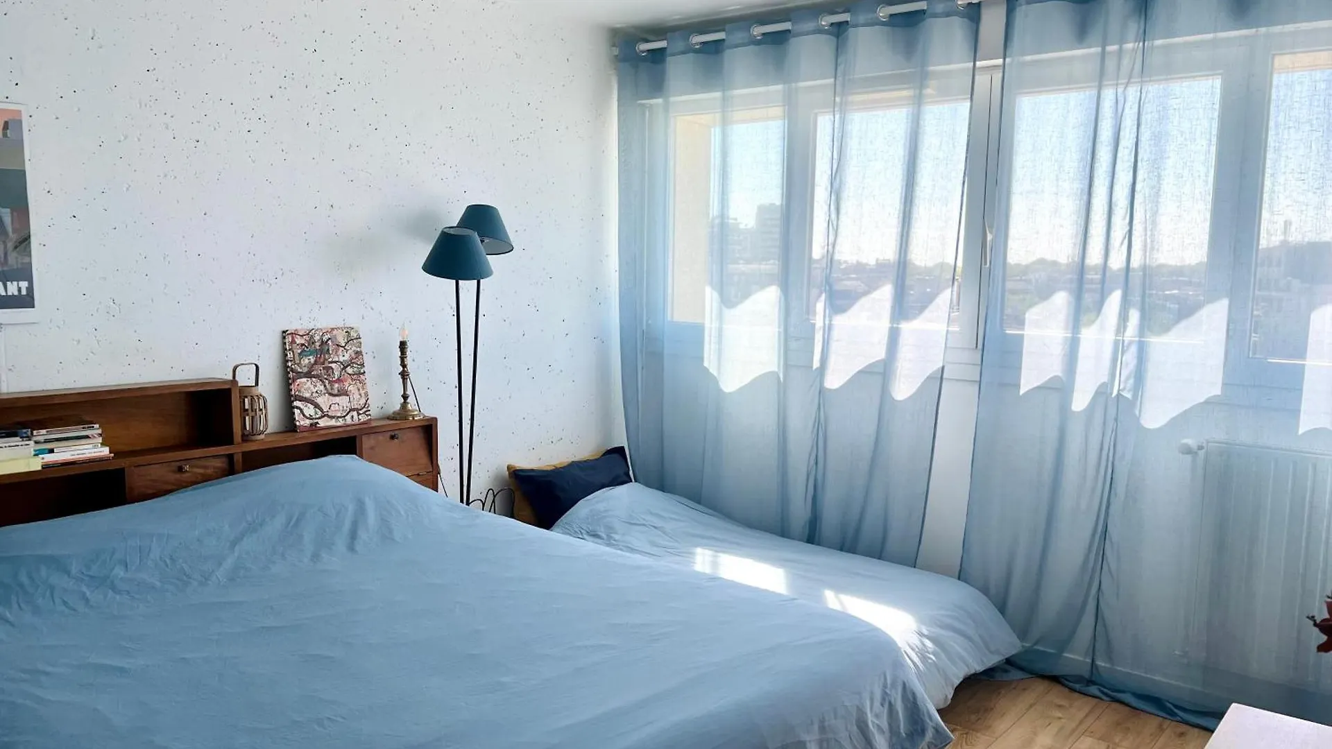 דירות פריז Panoramic View - Bright And Cosy Flat - 6 Guests